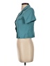Assorted Brands Teal Short Sleeve Blouse Size S - photo 5