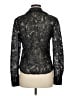 Carlisle 100% Polyester Black Long Sleeve Blouse Size 6 - photo 2