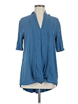 H By Halston Short Sleeve Blouse (view 1)