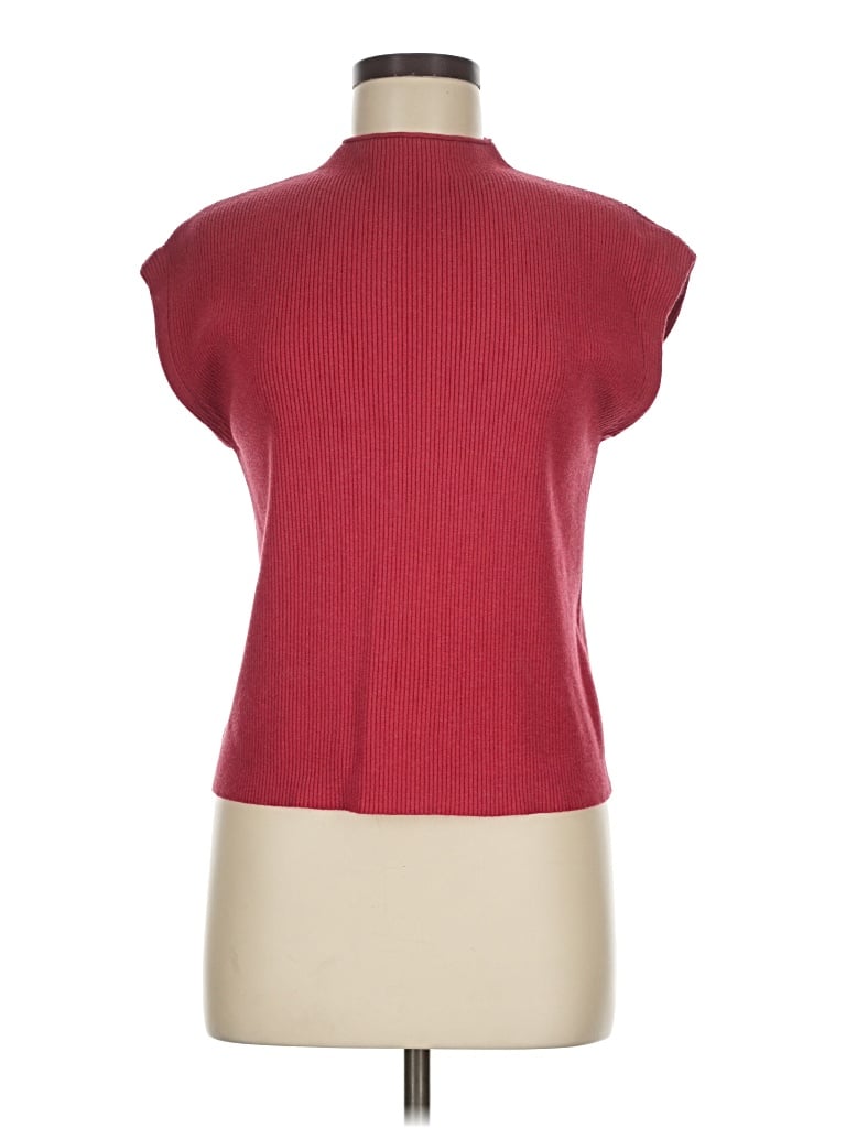 Pre-owned Vila Milano Sweater Vest In Red