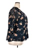 Daniel Rainn 100% Polyester Blue 3/4 Sleeve Blouse Size 2X - photo 4