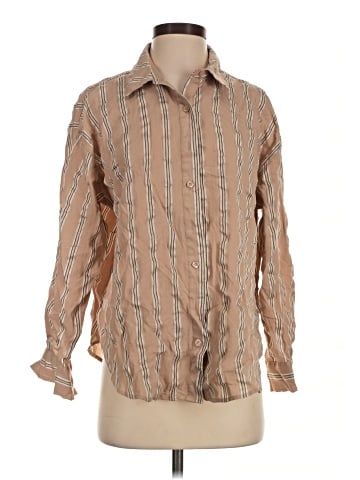 Forever 21 Long Sleeve Button-Down Shirt (view 1)