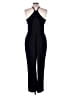 BCBGeneration Solid Black Jumpsuit Size L - photo 2