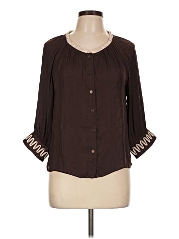 Naked Zebra 3/4 Sleeve Blouse (view 1)