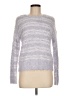 Apt. 9 Metallic Silver Pullover Sweater Size M (petite) - photo 1