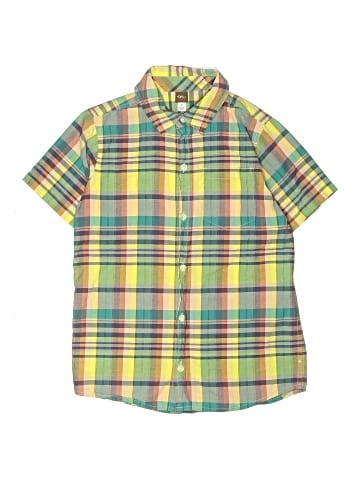 Tea Short Sleeve Button-Down Shirt (view 1)