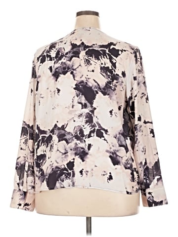 Worthington Long Sleeve Blouse (view 2)