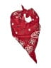 Colorfast 100% Cotton Paisley Red Scarf One size - photo 1