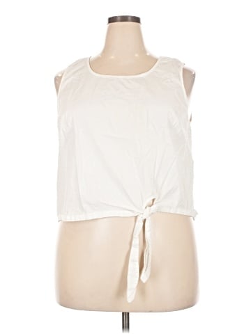 ELOQUII Sleeveless T-Shirt (view 1)