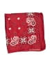 Colorfast 100% Cotton Paisley Red Scarf One size - photo 2