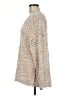 Pol 100% Polyester Tweed Ivory Pullover Sweater Size M - photo 5