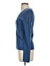 Theory 100% Cashmere Blue Cashmere Pullover Sweater Size P (petite) - photo 5