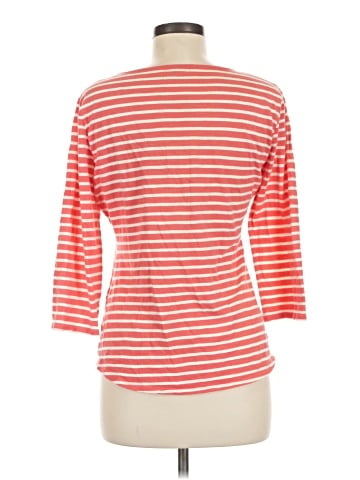 Garnet Hill 3/4 Sleeve T-Shirt (view 2)