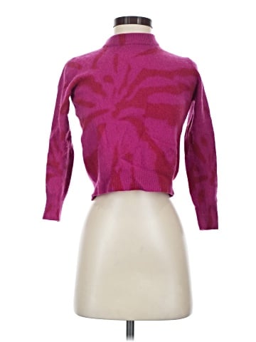 Aqua Cashmere Pullover Sweater (view 1)
