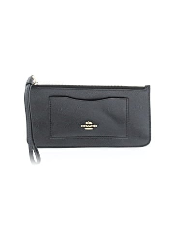 Coach Factory Leather Wristlet (view 1)