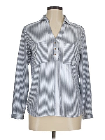 Naf Naf Long Sleeve Button-Down Shirt (view 1)