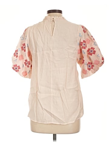 Umgee Short Sleeve Blouse (view 2)