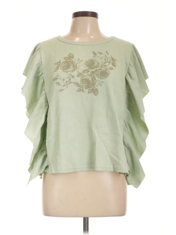 Umgee Short Sleeve Top (view 1)