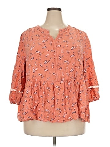 Fred David 3/4 Sleeve Blouse (view 1)