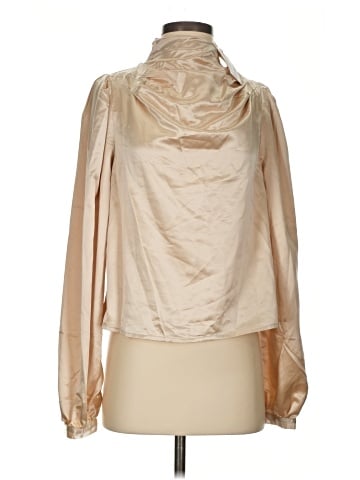 Line & Dot Long Sleeve Blouse (view 1)