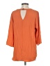 The Limited 100% Polyester Orange 3/4 Sleeve Blouse Size M - photo 2