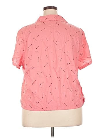 No Boundaries Short Sleeve Blouse (view 2)