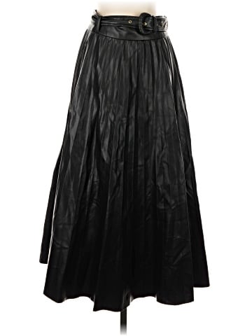 Zara Faux Leather Skirt (view 1)