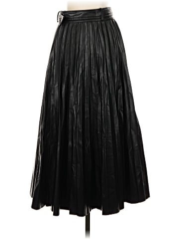 Zara Faux Leather Skirt (view 2)