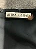 Alice + Olivia Black Cocktail Dress Size 6 - photo 7