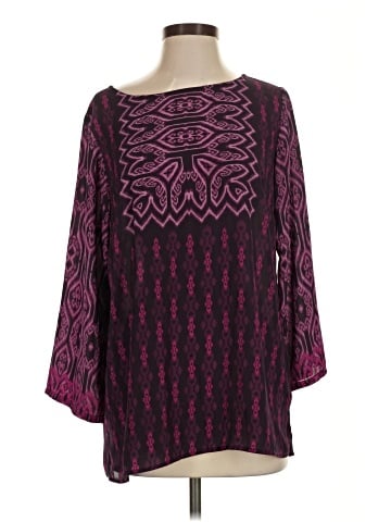 Bob Mackie 3/4 Sleeve T-Shirt (view 1)