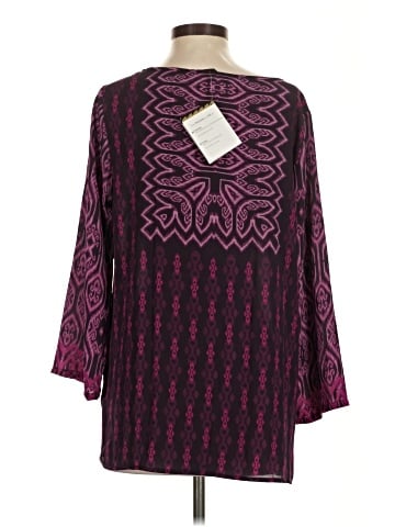 Bob Mackie 3/4 Sleeve T-Shirt (view 2)