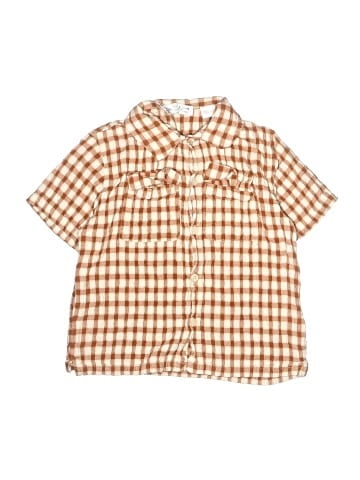 Zara Short Sleeve Button-Down Shirt (view 1)
