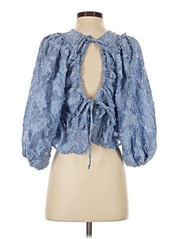 Free People 3/4 Sleeve Blouse (view 2)