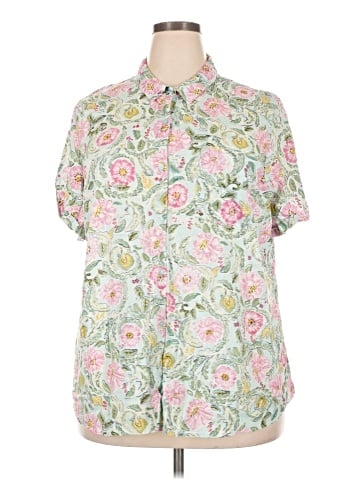 Croft & Barrow Short Sleeve Blouse (view 1)