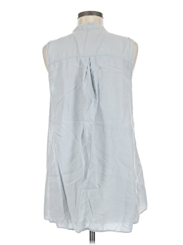 Eileen Fisher Sleeveless Button-Down Shirt (view 2)