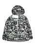 Obermeyer 100% Polyester Print Silver Windbreaker Size 8 - photo 1