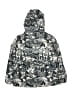 Obermeyer 100% Polyester Print Silver Windbreaker Size 8 - photo 2