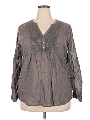 Gap Outlet Long Sleeve Blouse (view 1)