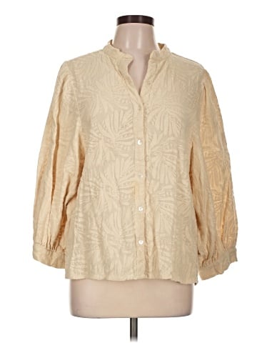 Ivy Jane 3/4 Sleeve Button-Down Shirt (view 1)