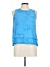Daniel Rainn 100% Rayon Blue Sleeveless Blouse Size L - photo 1