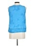 Daniel Rainn 100% Rayon Blue Sleeveless Blouse Size L - photo 2