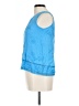 Daniel Rainn 100% Rayon Blue Sleeveless Blouse Size L - photo 5