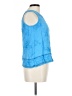 Daniel Rainn 100% Rayon Blue Sleeveless Blouse Size L - photo 4