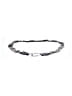 Chico's Silver Leather Belt Size S - photo 1