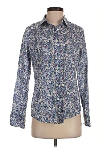 Liberty Art Fabrics for J.Crew Long Sleeve Button-Down Shirt (view 1)