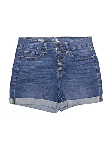 a.n.a. A New Approach Denim Shorts (view 1)