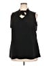 Assorted Brands Black Sleeveless Blouse Size 2X - photo 1
