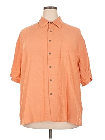 Assorted Brands 3/4 Sleeve Button-Down Shirt (view 1)
