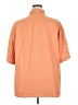 Assorted Brands Solid Orange 3/4 Sleeve Button-Down Shirt Size XXL - photo 2