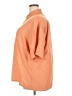 Assorted Brands Solid Orange 3/4 Sleeve Button-Down Shirt Size XXL - photo 5
